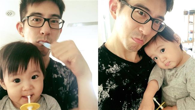 咘咘盧他起床　修杰楷僵持後無奈投降