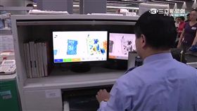 -登機-行李箱-X光機-安檢-海關-機場-