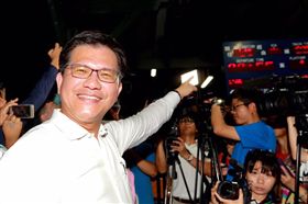 台中火車站、車站、舊站、鐵路、高架化、林佳龍、鐵道（圖／林佳龍臉書）