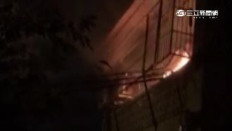 透天厝大火　母抱女嬰擁2童葬身陽台