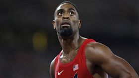 美國奧運短跑名將蓋伊（Tyson Gay）（圖／美聯社／達志影像）
