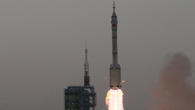動圖／神舟十一號發射　太空飛33天