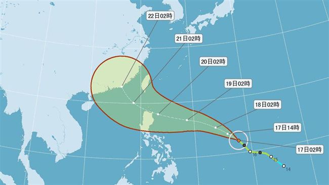 颱風近台　吳德榮：花東屏易劇烈降水