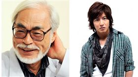 宮崎駿、木村拓哉（圖／翻攝自維基百科、Smap株式會社臉書粉絲專頁）