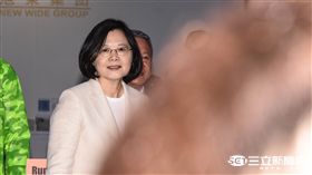 總統蔡英文,台北紡織展 圖／記者林敬旻攝