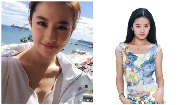 劉亦菲15歲舊照曝光　網友：都一樣