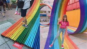 台北當代藝術館,彩虹／合成圖／ＩＧ、臉書