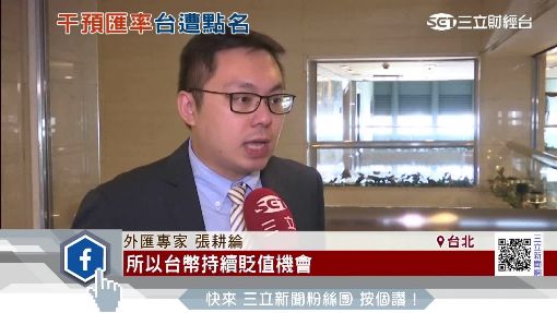 列匯率觀察名單 "外匯殺手"彭總成元凶?