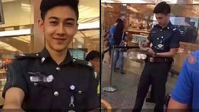 新加坡小鮮肉航警（圖／翻攝自STOMP）