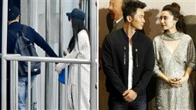 圖翻攝自微博　李晨　范冰冰