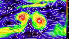 海馬颱風,高壓　圖／翻攝自彭啟明臉書 16:9