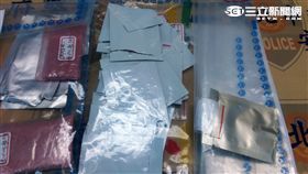 警方一舉破獲兩個販毒集團，逮獲一對胡姓毒鴛鴦及綽號「姐仔」的盧姓女藥頭（楊忠翰攝）