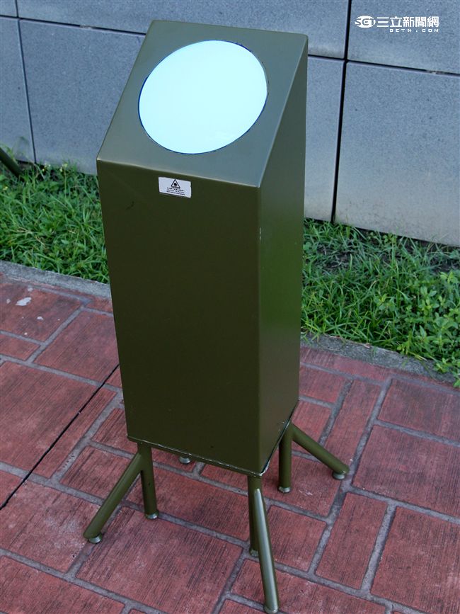 機動式航空氣象觀測系統。（記者邱榮吉/攝影）