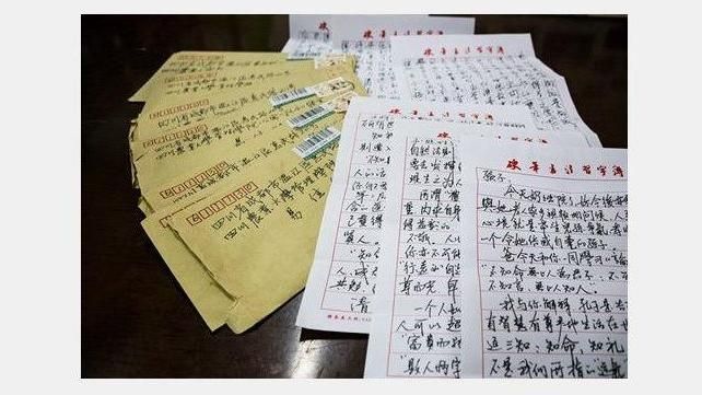 警察爸爸的家書　讓陸女大生紅了！