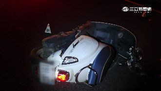 女騎車誤闖國道自摔　遭兩車輾過身亡