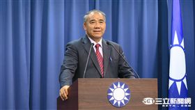 國民黨立院黨總召廖國棟。（記者盧素梅攝）