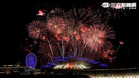 義大世界跨年煙火秀。（圖／義大提供）