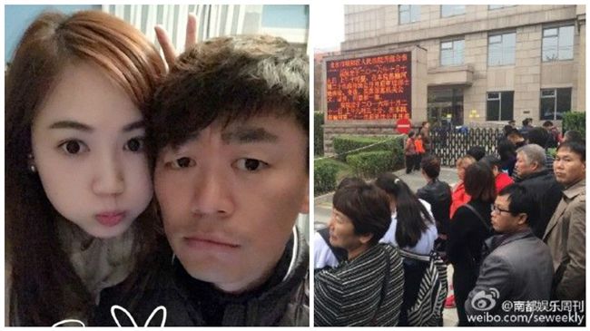 王寶強離婚案開庭　媒體擠爆記者掛彩