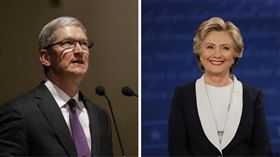 -希拉蕊-庫克-合成圖/美聯社／達志影像(左)、路透社(右)