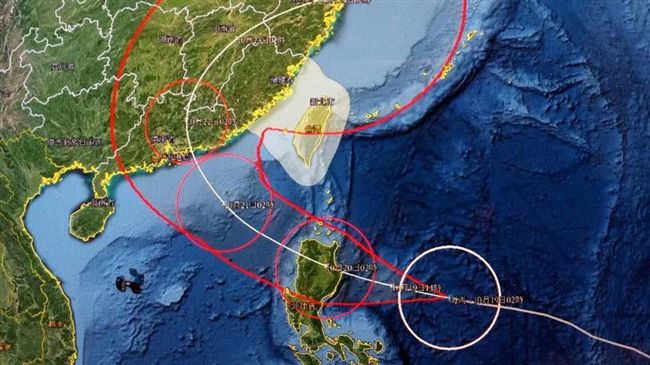 強颱海馬大轉彎！可能繞著台灣北上