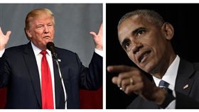 川普、歐巴馬（圖／路透社）