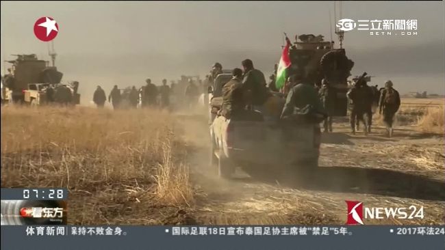 聯軍進逼摩蘇爾　IS自殺炸彈客應戰