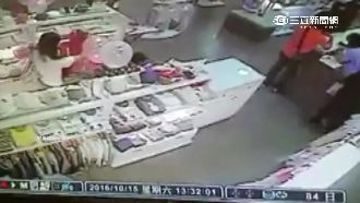 娃娃車當掩護！母偷名貴童裝塞車下