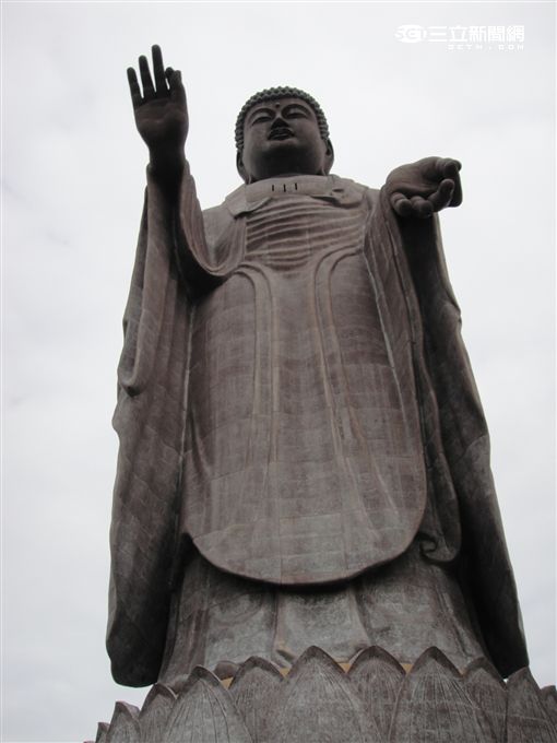 茨城縣牛久大佛,阿彌陀佛,佛教,佛像(圖/記者謝宛真攝影)