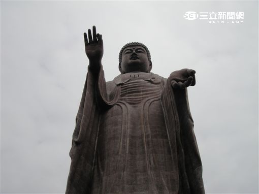 茨城縣牛久大佛,阿彌陀佛,佛教,佛像(圖/記者謝宛真攝影)
