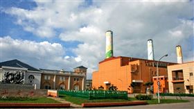 澎湖本島唯一之一座火力發電廠「尖山電廠」（圖／中央社）