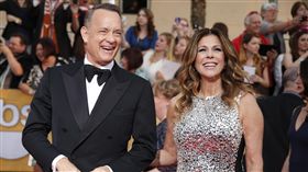 湯姆漢克斯,Tom Hanks,麗塔威爾森,Rita Wilson,（圖／路透社／達志影像）