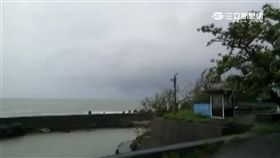 颱風海馬路過　墾丁外海現水龍捲奇觀
