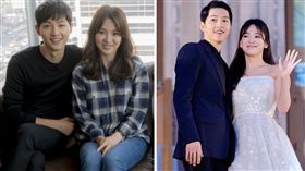 圖翻攝自韓網　宋慧喬　宋仲基