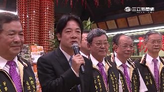 3度北上參拜　賴神讚林全「賽揚級」
