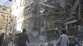 敘利亞戰場阿勒坡 圖／翻攝自國際特赦組織網站