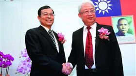 台電董事長朱文成、總經理鍾炳利（名家-新新聞）