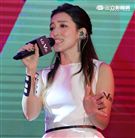 LARA梁心頤新歌幕後功臣現身。。（記者邱榮吉/攝影）