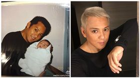 莫少聰,洪欣,兒子,莫鎬廉,張浩鋒（合成圖／翻攝自莫少聰微博） 