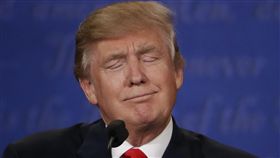 美國總統大選第三場辯論，川普（圖／美聯社／達志影像）