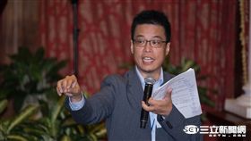 總統府發言人黃重諺 圖／記者林敬旻攝