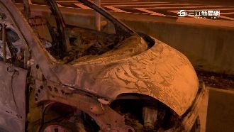 開車恍神撞寶獅　百萬車10分鐘燒光