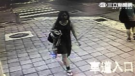 高院女法官曾淑華遭人當街推倒，警循線查獲1名推倒慣犯（翻攝畫面）