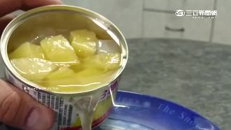 買鳳梨罐頭竟蹦出椰果　台糖：可退貨