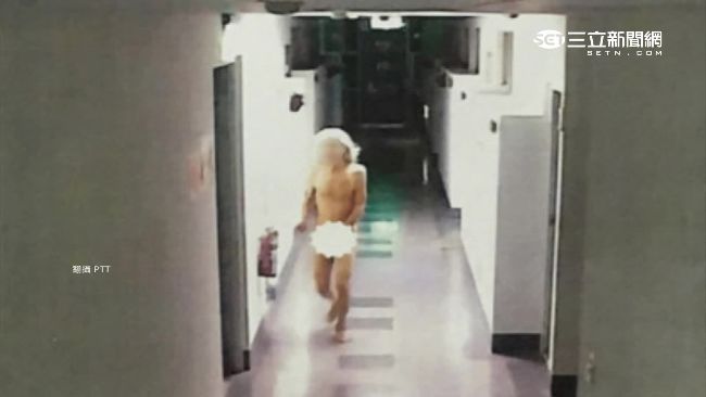 裸男出沒成大文學院！警：是附近遊民
