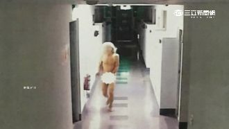裸男出沒成大文學院！警：是附近遊民