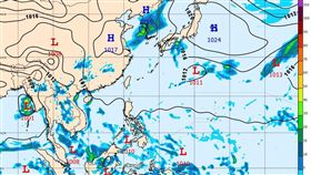 1024天氣 圖/翻攝自氣象達人彭啟明臉書 16:9