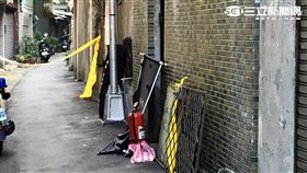 楊姓老婦從2樓摔下1樓而死，女兒指控是哥哥將人推下去的（楊忠翰攝）