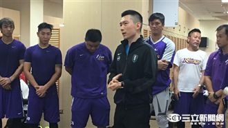 蔡承儒現身義大休息室　替葉君璋慶生