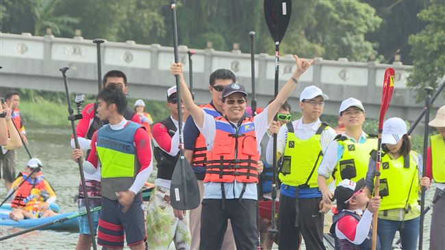企業水上運動嘉年華　新竹青草湖開划