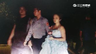 老少配婚姻受反對　女穿婚紗投海獲救